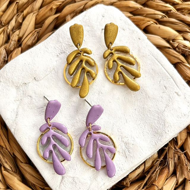 Pendientes Marabona dorados