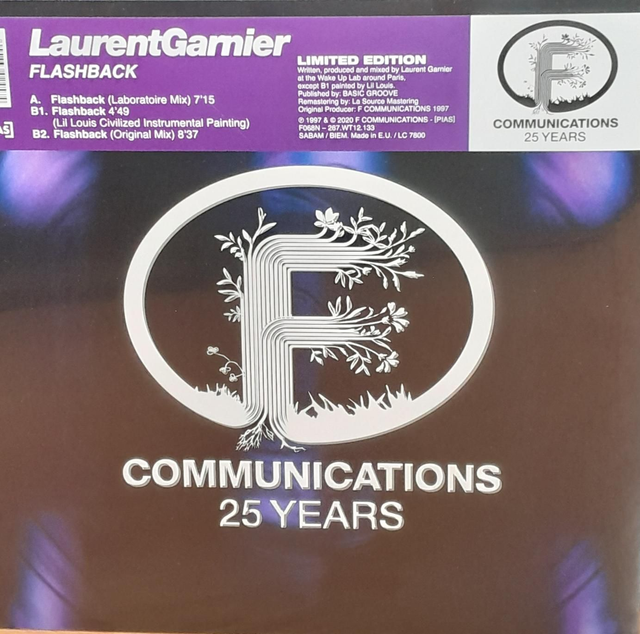 Laurent Garnier - Flashback - 267WT12133 - F068N - 12"