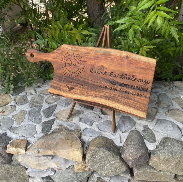 Planche à découper « soleil »