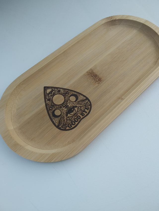Petit plateau en bambou Ouija 1