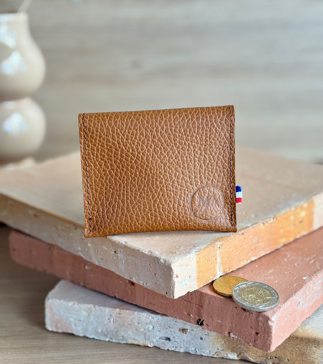 porte monnaie marron