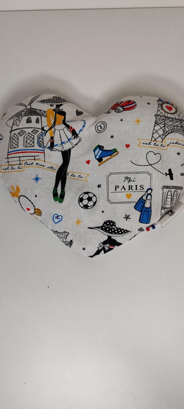 Bouillotte cœur "JO 2024"