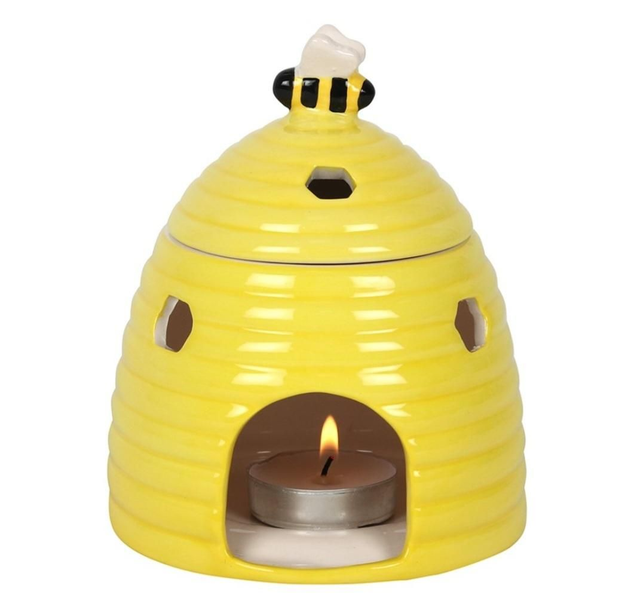 Yellow beehive burner 