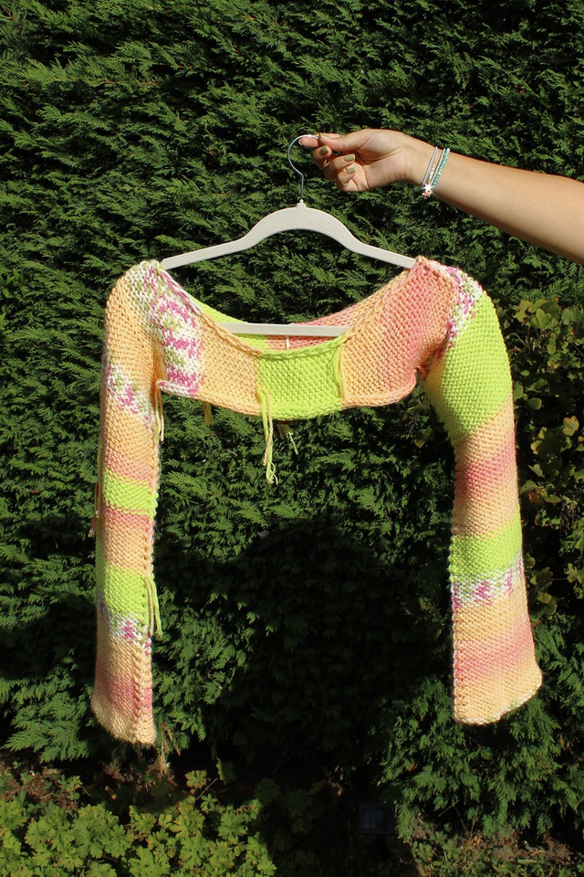 Peachy Knitted Sleeves 
