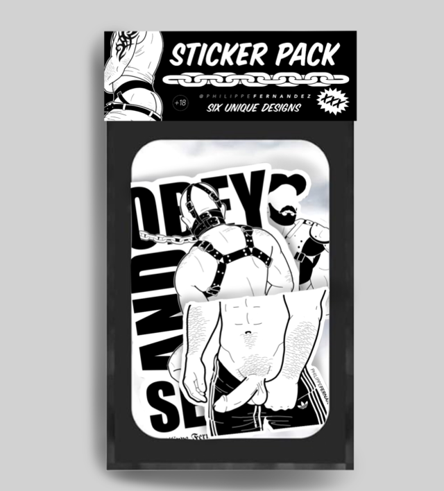 Sticker Pack – 6 Exclusive Designs