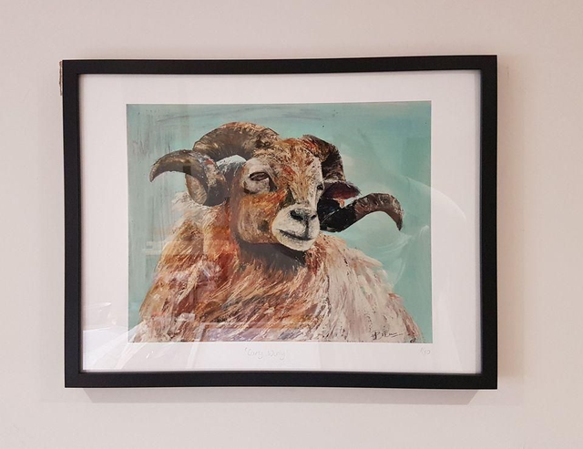 'Curly Wurly' limited edition art print, 40x50cm