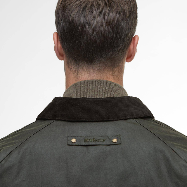 Barbour Short Lorden Wax Mac Olive
