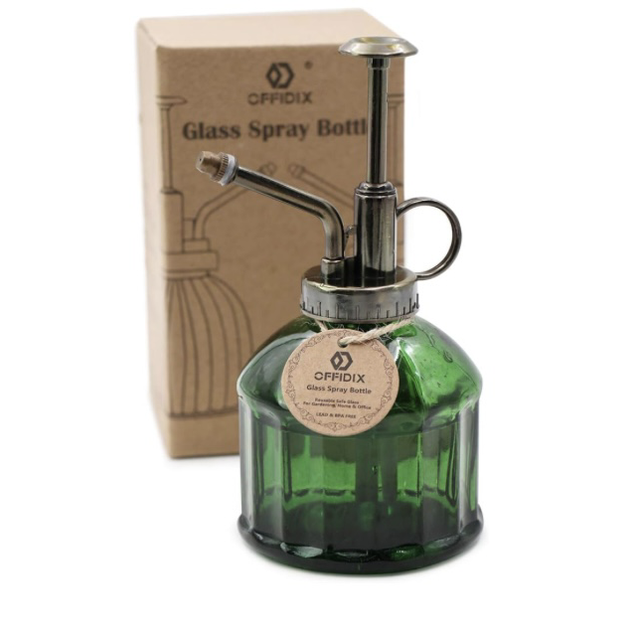 Glass Plant Mister Green