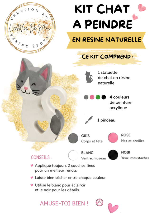 Kit de Peinture Chat