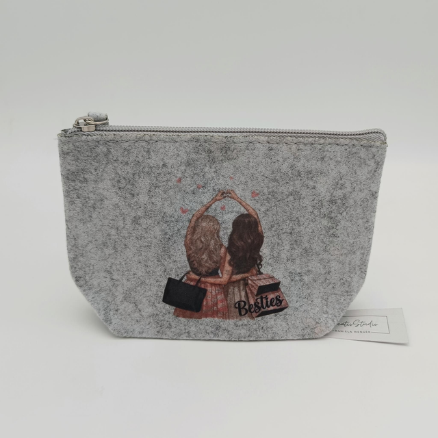 Kosmetiktasche "Besties"