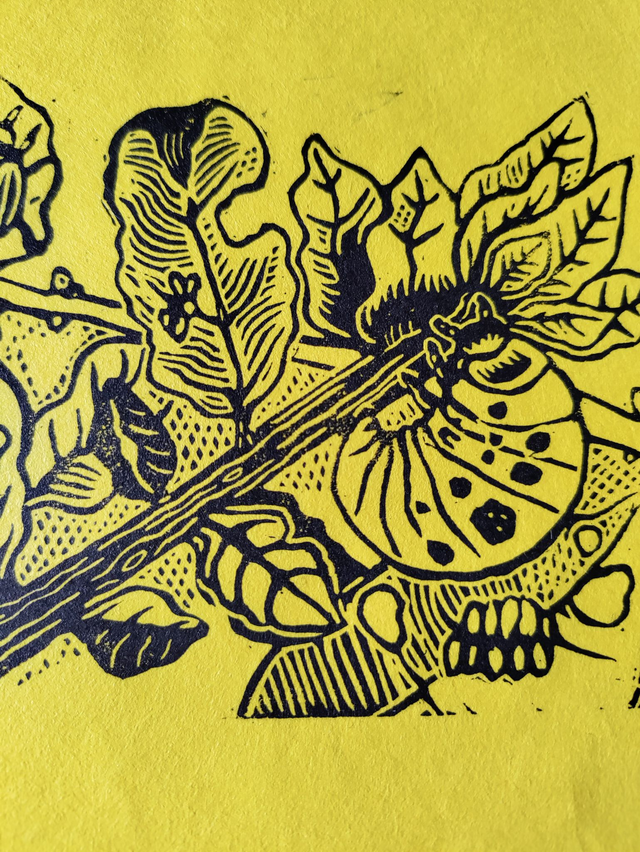 "Larve" impression Format A5