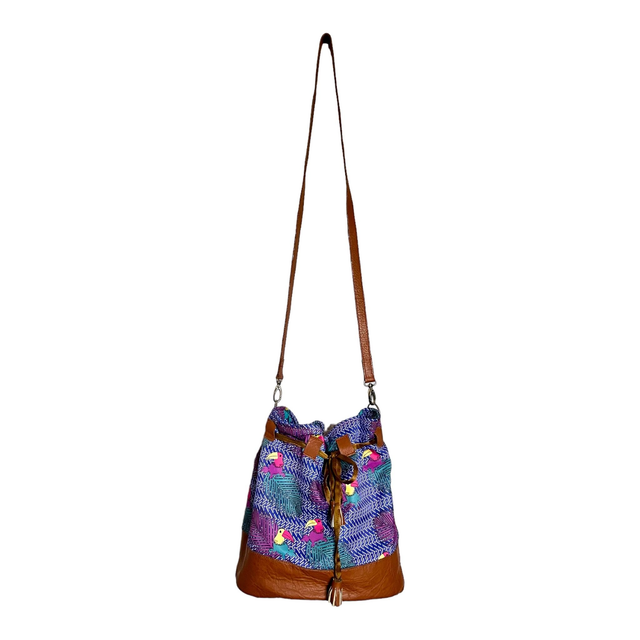 Sac bourse Tucan Bleu