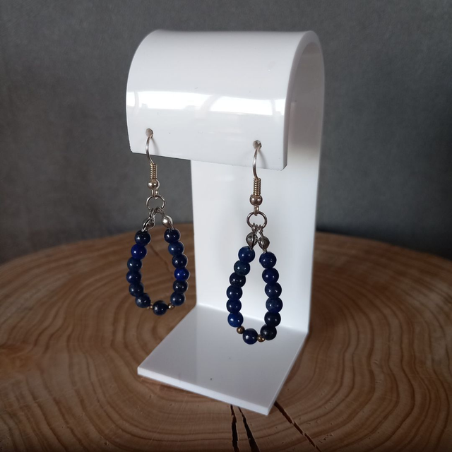 Boucles d&#039;oreilles en Lapis-Lazuli