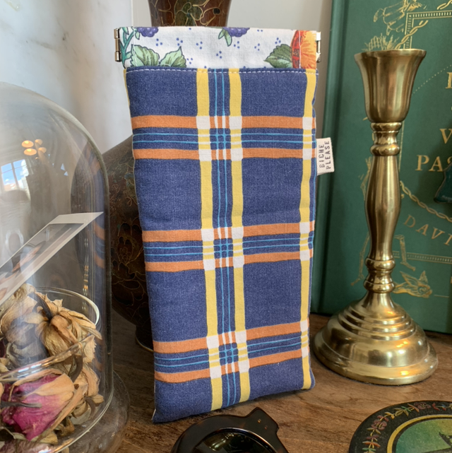 Étui à lunettes patchwork - taille M