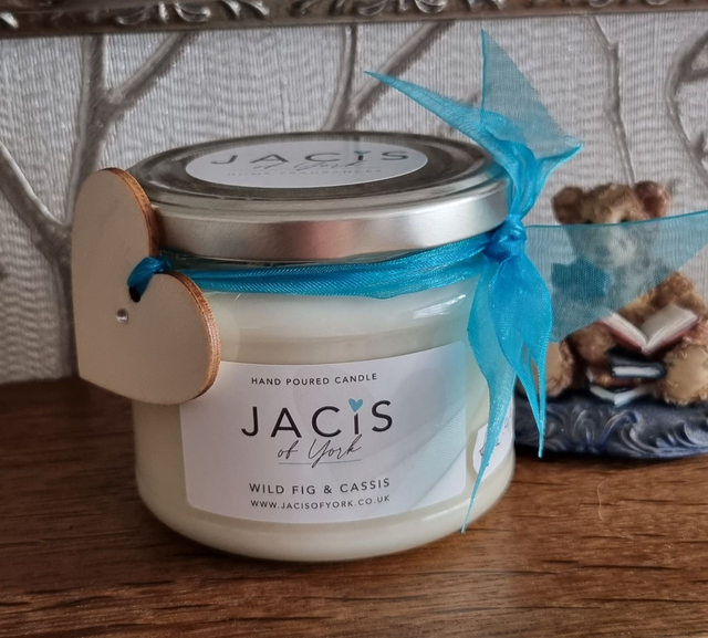 Jacis of York: Wild Fig &amp; Cassis Scented Candle - Jar Range