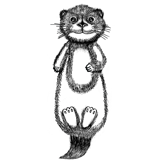 Stempel Otterbaby Edda 3x5cm