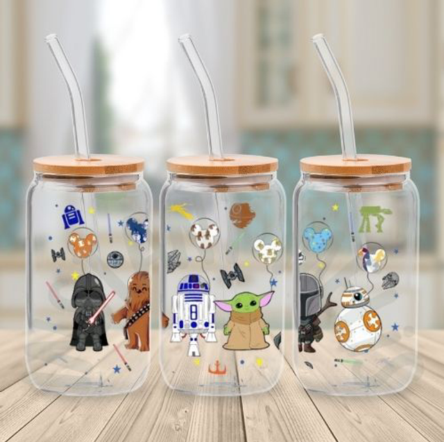 Canette en verre - Starwars