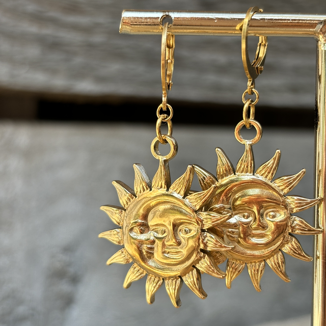 Boucles d’oreilles Sunmoon