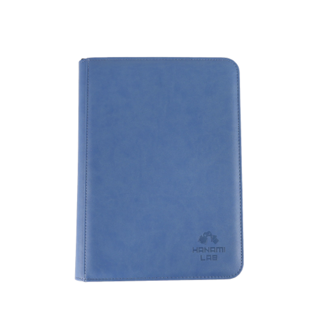 BINDER 9 TASCHE ZIPPERED - NAMI BLUE