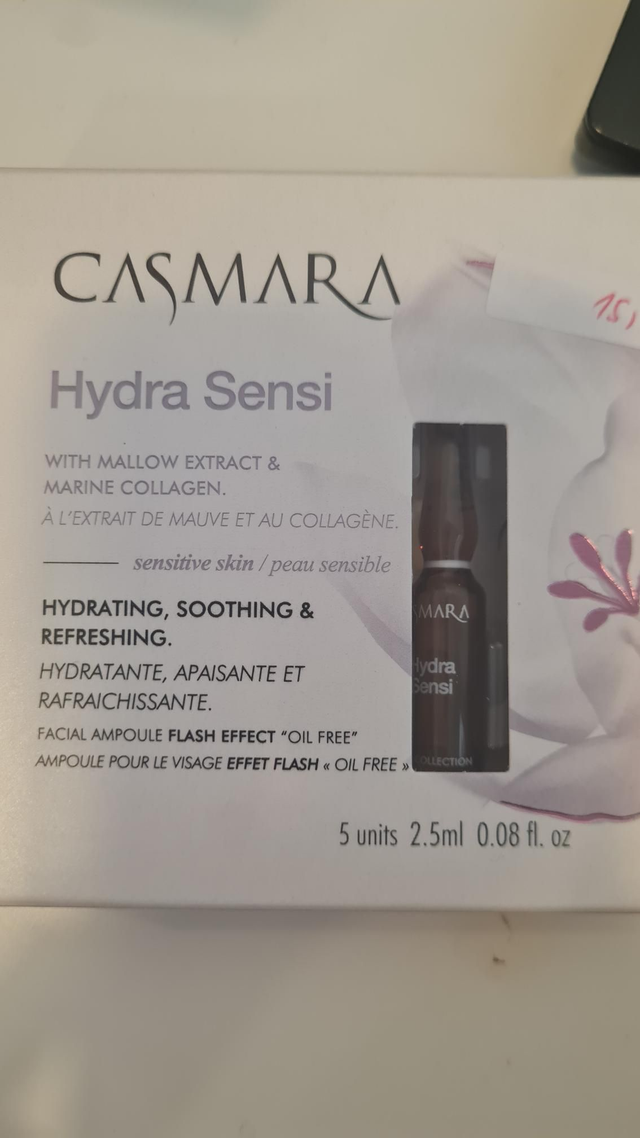 Ampulky na citlivú pleť - hydratácia HYDRA SENSI  5x2,5ml