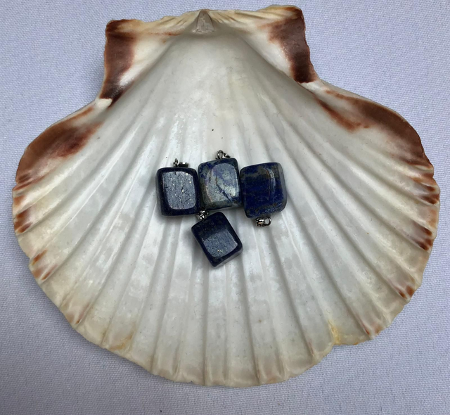 Pendentif Pierre roulée en Lapis Lazuli