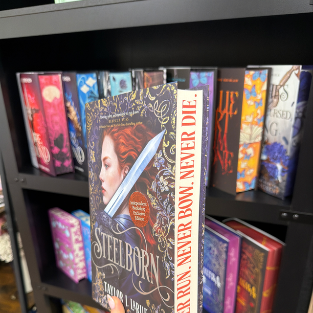 Indie Bookshop Exclusive Steelborn