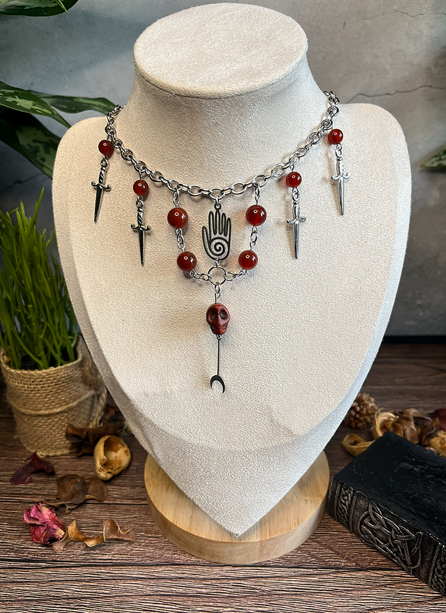 Collier Blood mage (pièce unique)