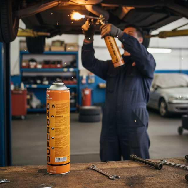 Kartuše CARTRIDGE (330gr of gas) BUTANE / PROPANE ACI GY040427