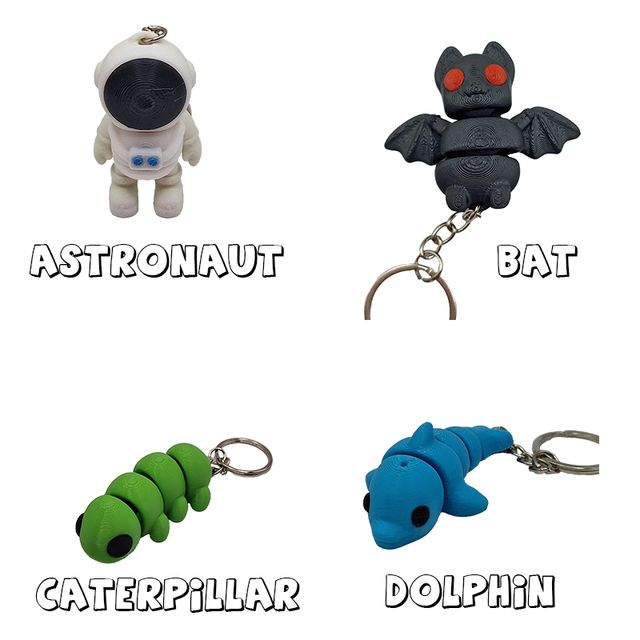 Minimals Key Chains
