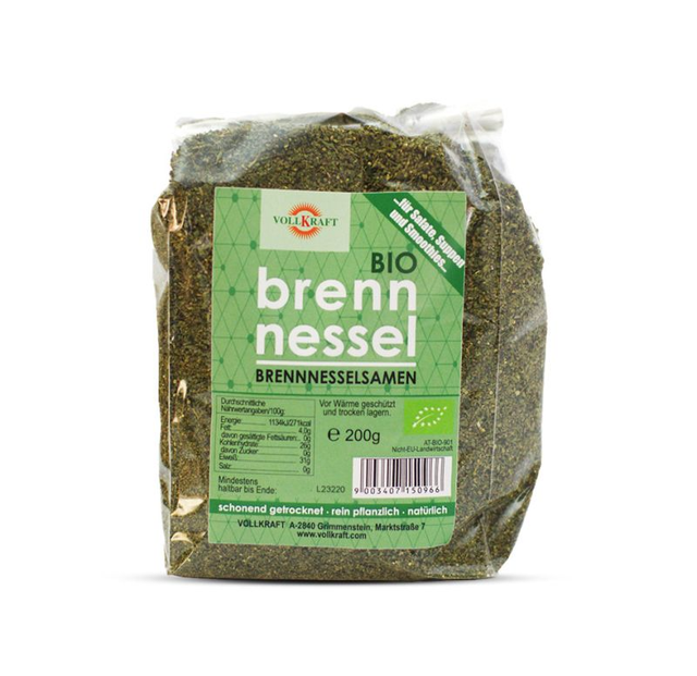 Brennnesselsamen ganz Bio 200g