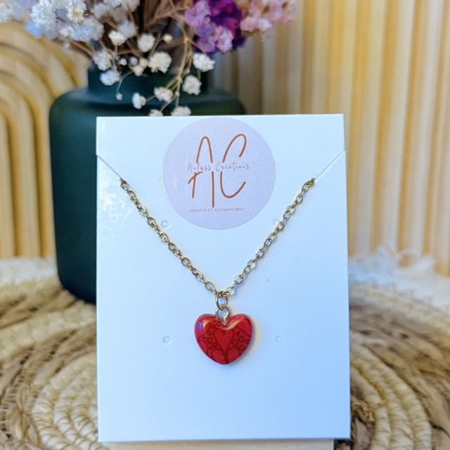 Collier cœur 