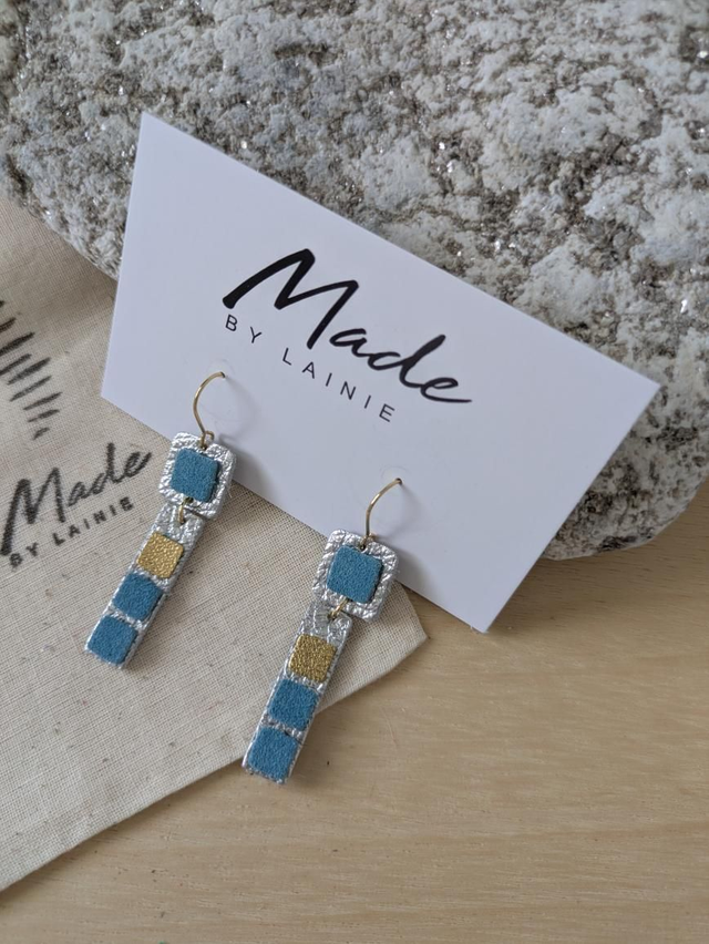 Mosaic Drop Earrings