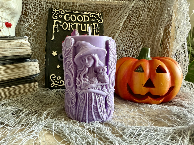 Bougie décorative Sorcière 