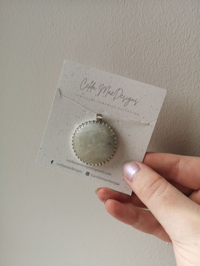 Large Moonstone Pendant