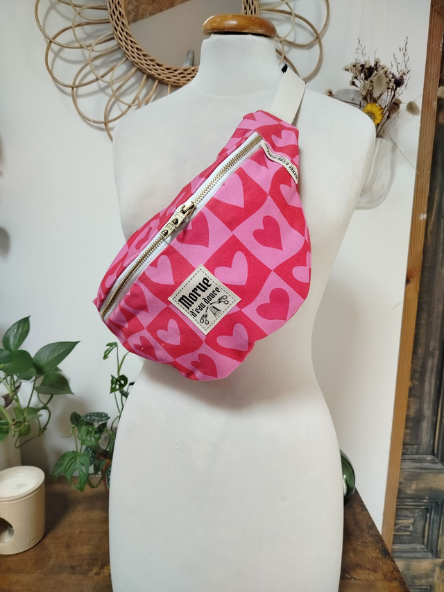 Sac  banane M coeur 