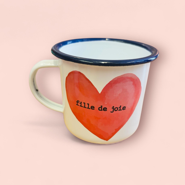 Mug émaillé Fille de joie