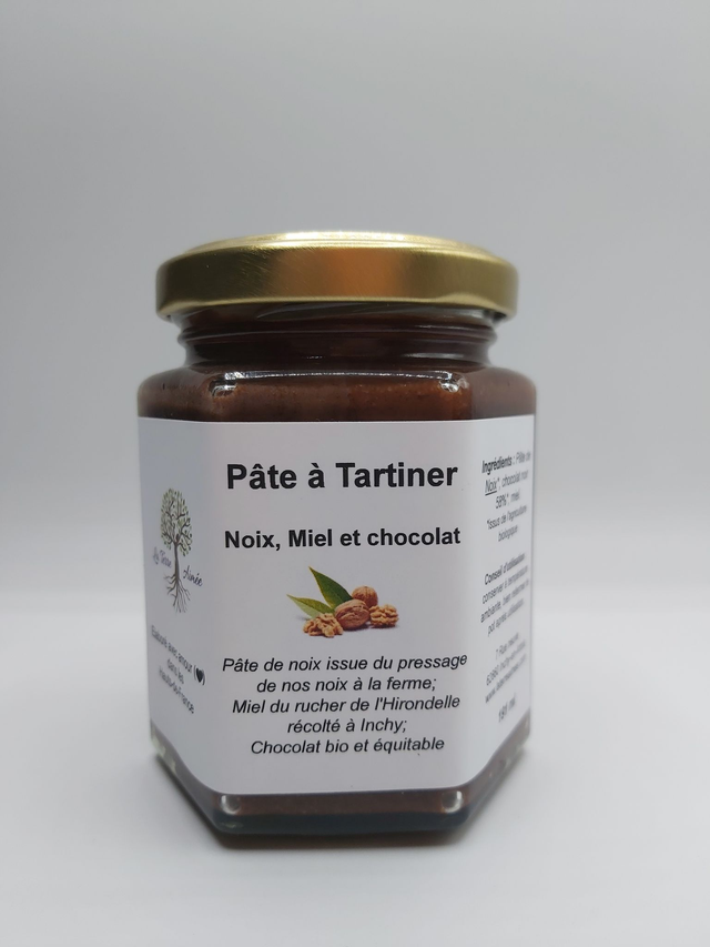 Pâte à tartiner aux noix