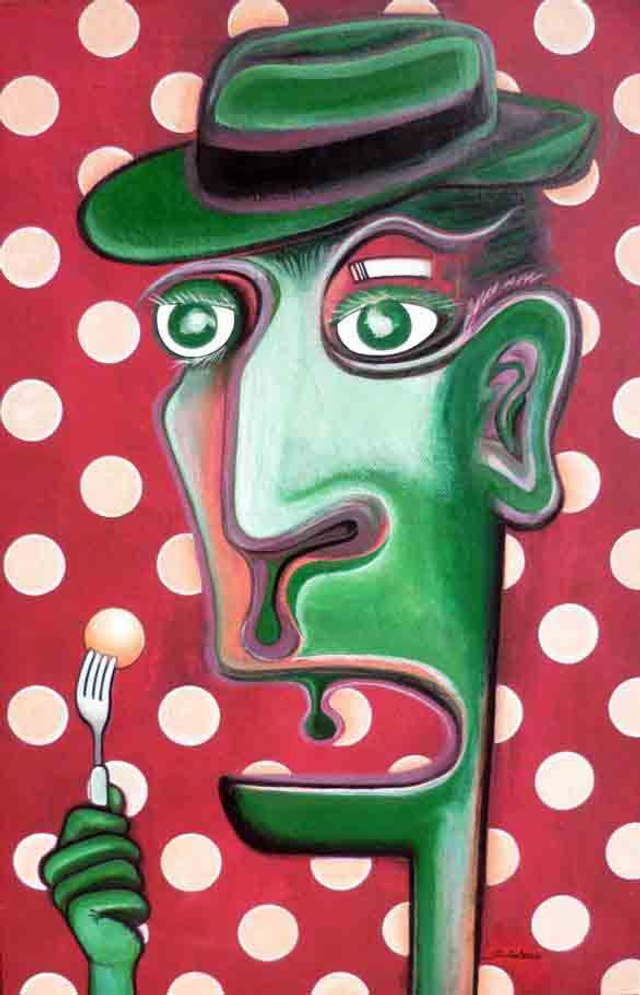 Reprographie A3 : "Mister Omega et le boson de Higgs" Encadrée