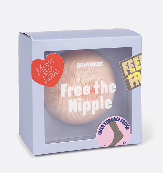 Chaussettes en forme seins 