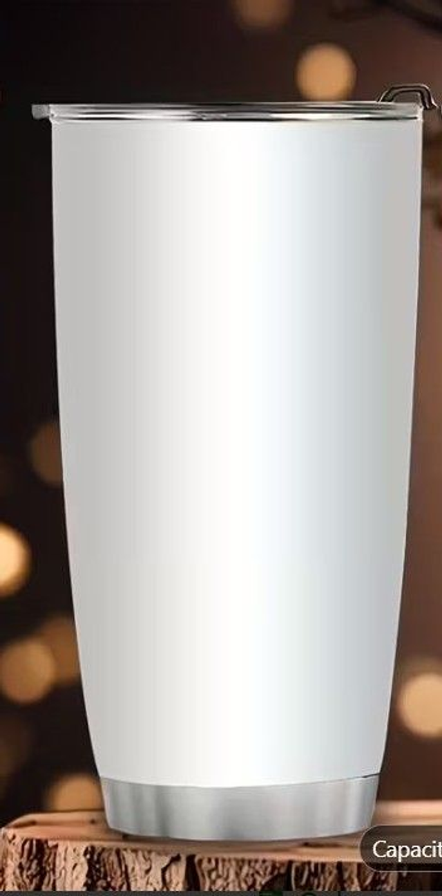 ENGRAVED - 20oz Stainless Steel Vacuum Insulated Powder Coated Travel Cup