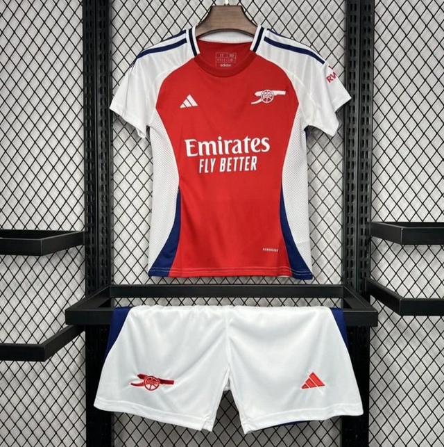 Conjunto camiseta + pantalón NIÑOS 1ª Arsenal  24-25