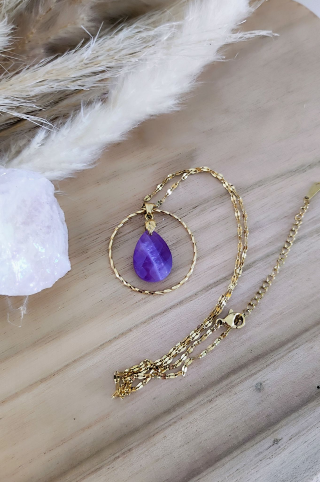 Collier "Évidence" Améthyste