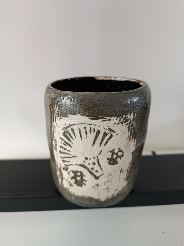 Bol tasse  scraffito moyen 