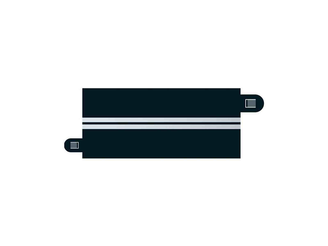 Voie unique demi-droite 175 mm x 4 Scalextric C7016 1/32