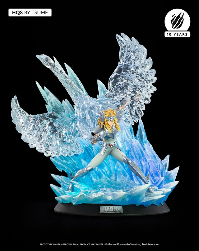 Hyoga di Cygnus - Saint Seiya - Statua HQS Tsume Art 1/6 (52cm) 🧊❄️ (Anche a rate👇) 