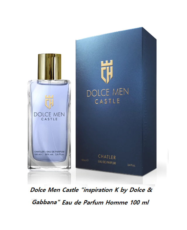 Dolce Men Castle " inspiration K by Dolce & Gabbana " Eau de Parfum Homme 100 ml