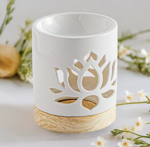 Brûle parfum motif lotus 