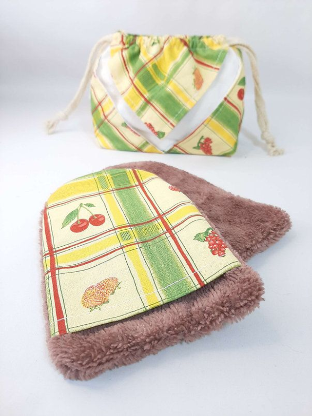 Panier de lingettes - Champêtre