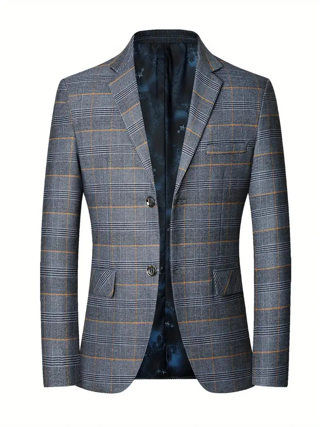 Men's Business Casual Blazer Jacket