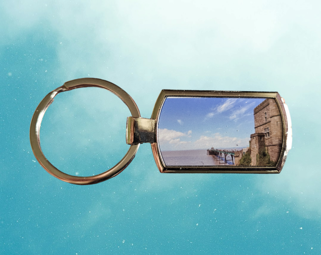 Key Ring - Clevedon Pier  (Metal) 